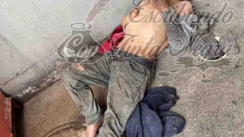 MUERE EN LA VÍA PÚBLICA