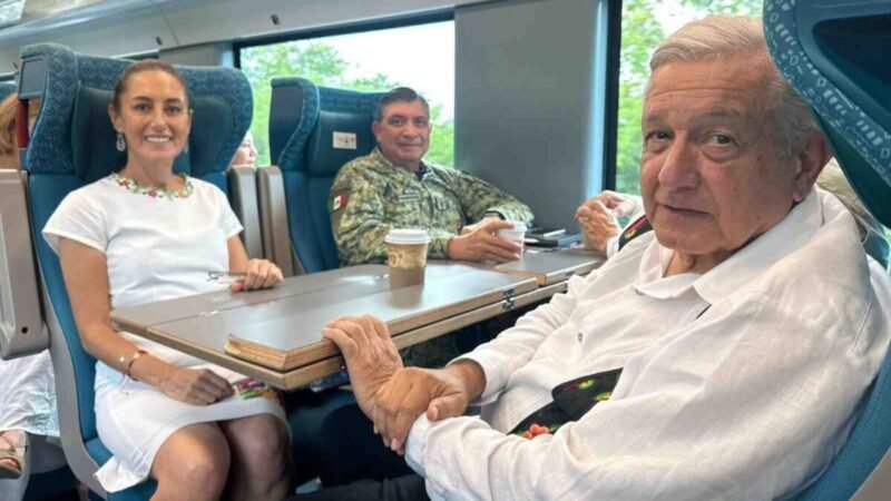 SHEINBAUM EVALÚA GASTOS DEL TREN MAYA EN 2025 PARA SUMAR SERVICIO DE CARGA