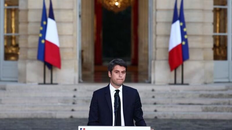 GABRIEL ATTAL ANUNCIA SU DIMISIÓN COMO PRIMER MINISTRO FRANCÉS