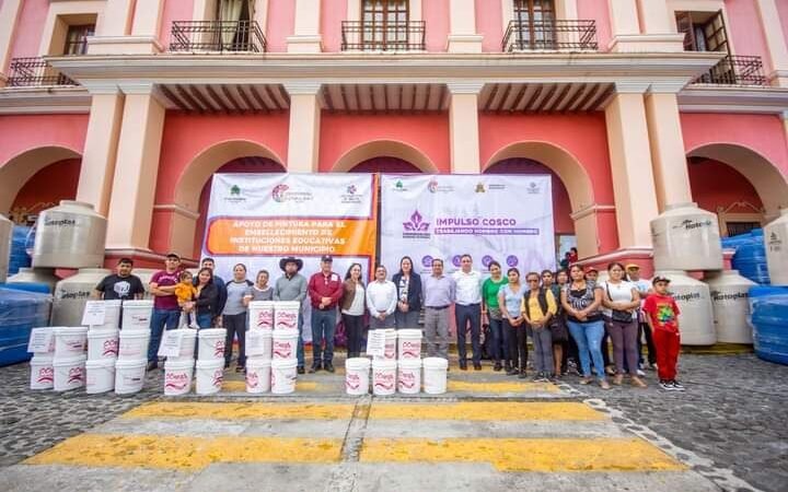 MEJORAN ESCUELAS EN COSCOMATEPEC
