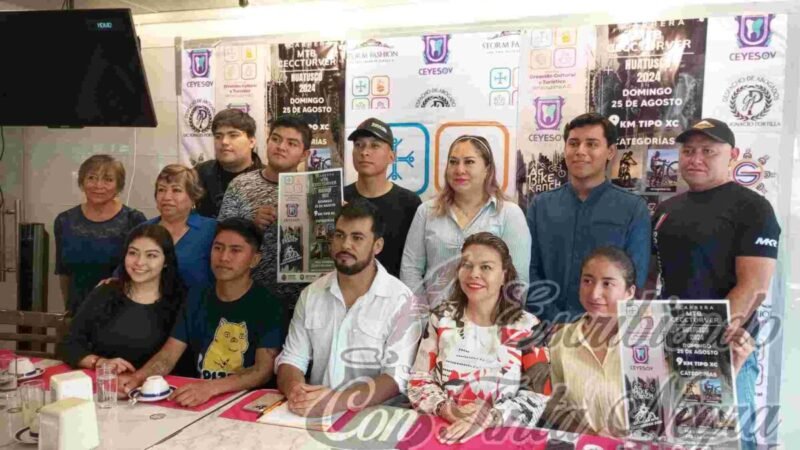 PRESENTAN PRIMER CARRERA MTB HUATUSCO