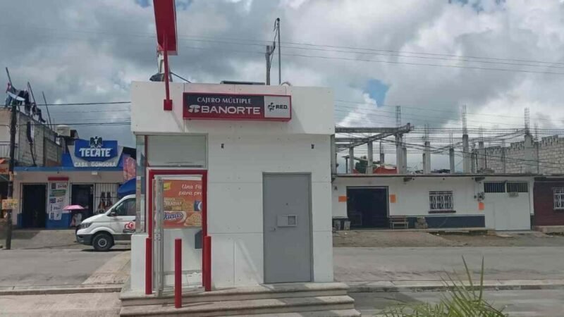 ADVIERTEN SOBRE RETIRO DE CAJERO DE CALCAHUALCO