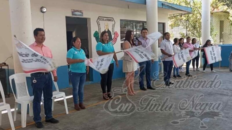 INICIA CONSTRUCCIÓN DE DOS AULAS EN PRIMARIA DE EXCOLA