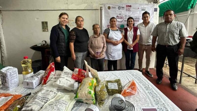 PROMUEVE HÁBITOS DE ALIMENTACIÓN DIF MUNICIPAL A TRAVÉS DE PLAN ALIMENTARIO
