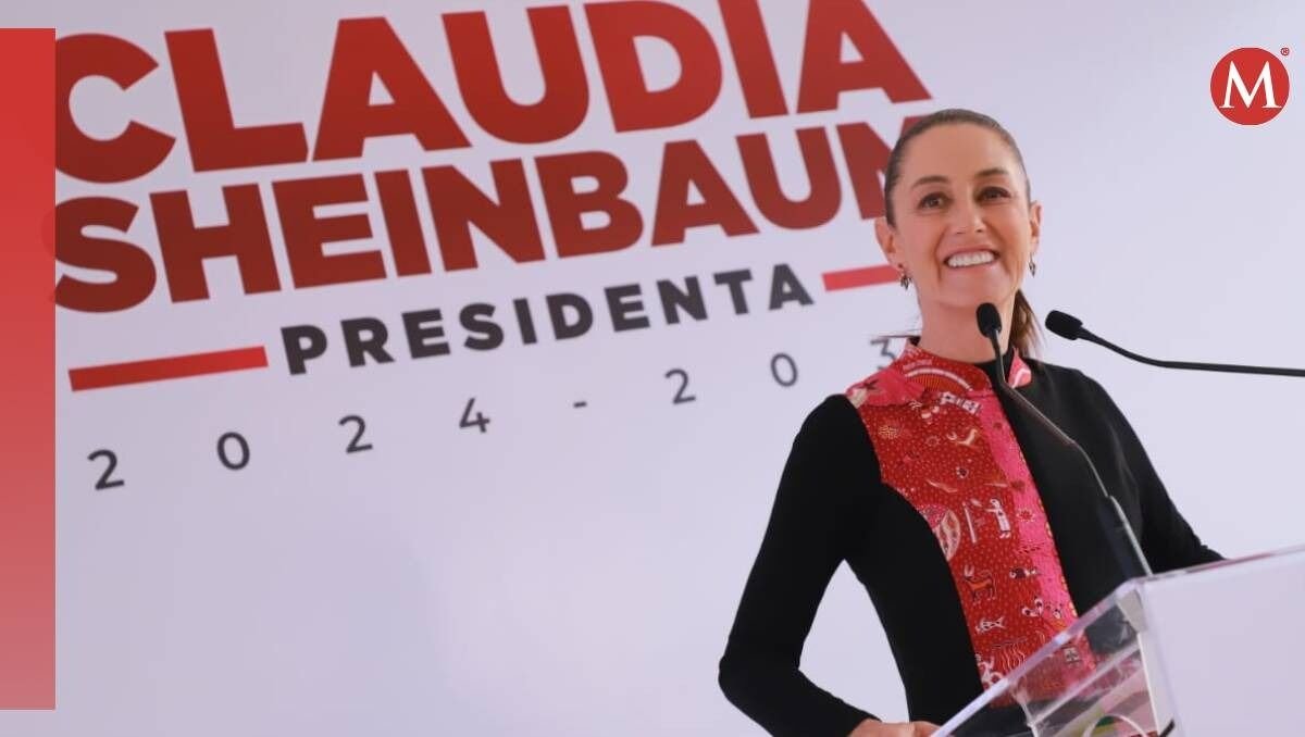 CLAUDIA SHEINBAUM ANUNCIA MITIN EL 1 DE OCTUBRE EN EL ZÓCALO