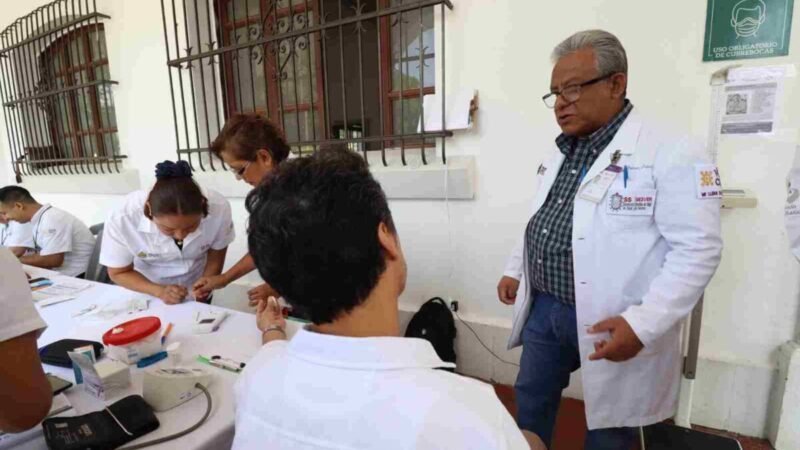 RESPONDEN CIUDADANOS A JORNADAS DE SALUD