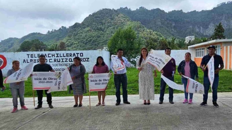 ALCALDESA ANUNCIA OBRAS PARA TELEBACHILLERATO DE EXCOLA