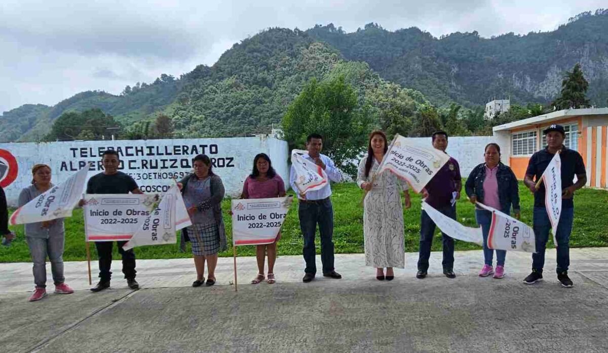 ALCALDESA ANUNCIA OBRAS PARA TELEBACHILLERATO DE EXCOLA