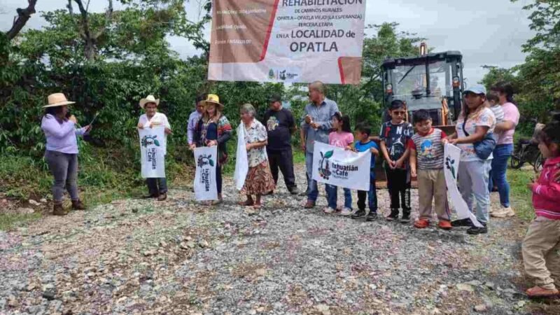 INICIAN TRABAJOS DE REHABILITACIÓN EN TRAMO OPATLA-LA ESPERANZA