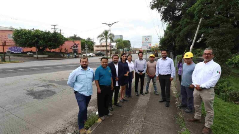 SUPERVISAN AUTORIDADES PROYECTO PASO A DESNIVEL