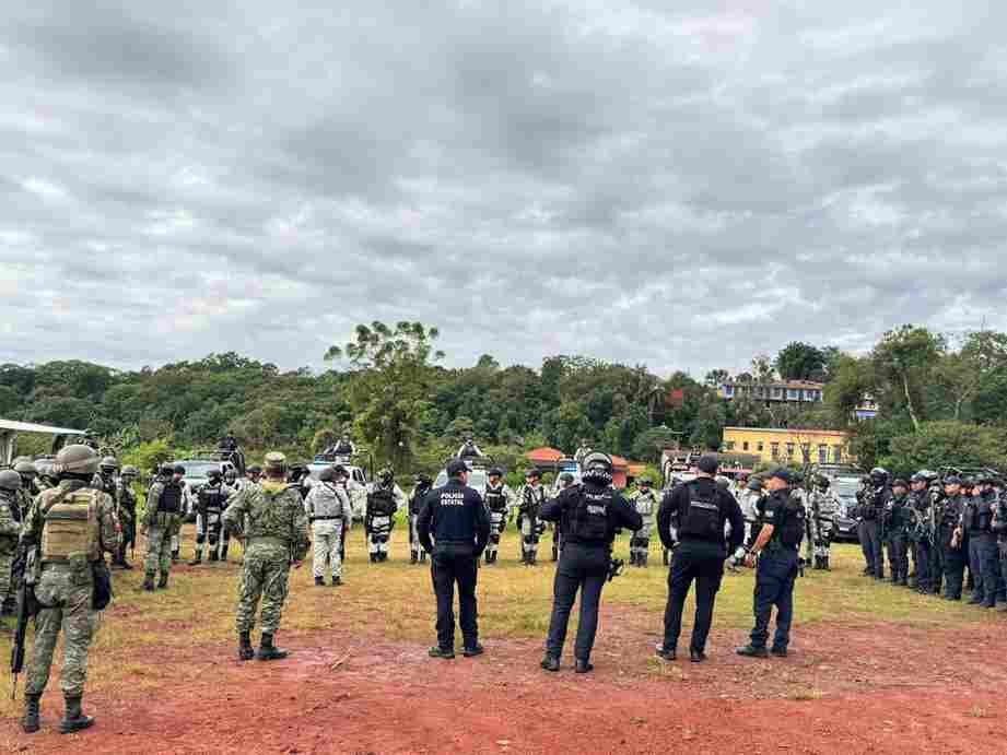 IMPLEMENTA SEGURIDAD PÚBLICA OPERATIVO EN LA ZONA CENTRO