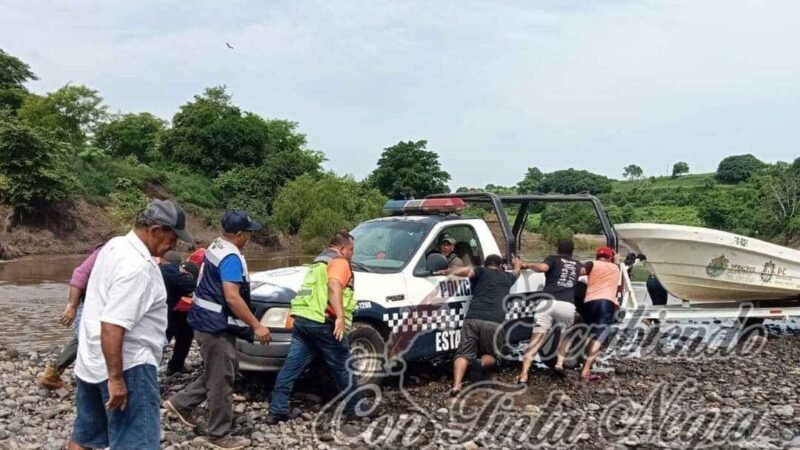 SIN LOCALIZAR A MENOR ARRASTRADO POR CORRIENTE DE RÍO COTAXTLA