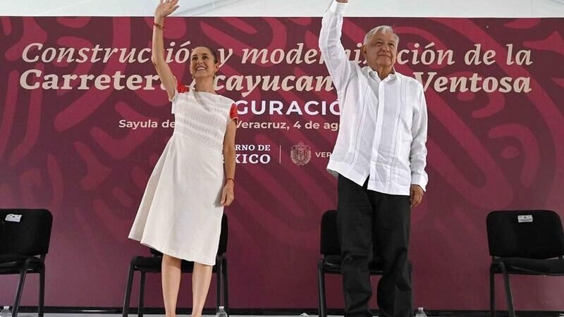 SHEINBAUM PROMETE NUNCA TRAICIONAR A LÓPEZ OBRADOR