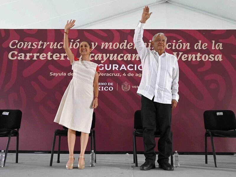 SHEINBAUM PROMETE NUNCA TRAICIONAR A LÓPEZ OBRADOR