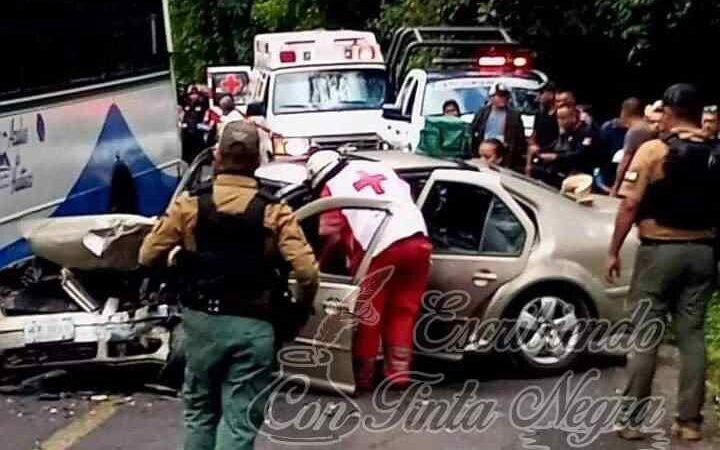 CHOQUE DEJA 14 LESIONADOS