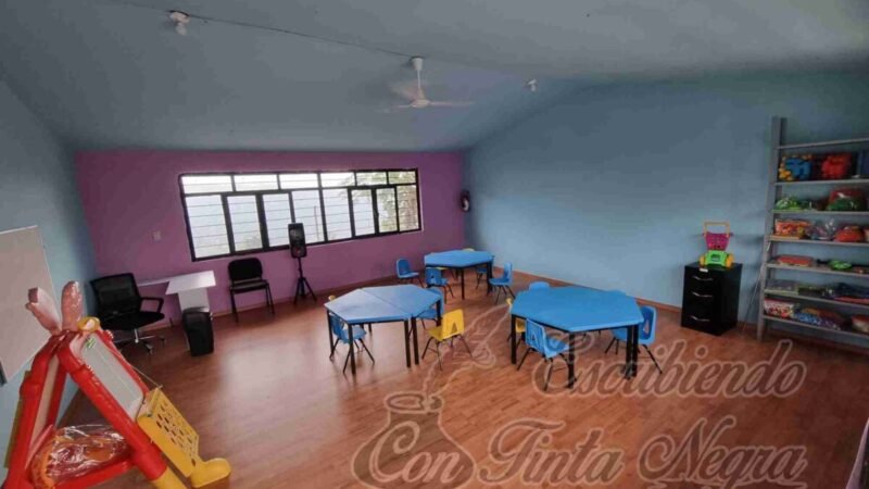 DAN MANTENIMIENTO A CENTROS DE ASISTENCIA INFANTIL COMUNITARIOS DE ALPATLÁHUAC