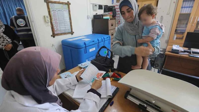 OMS DECLARA LA FRANJA DE GAZA COMO ‘ZONA DE EPIDEMIA DE POLIO’