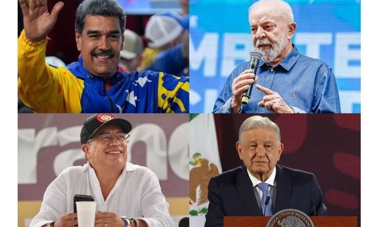 NICOLÁS MADURO PREVÉ DIALOGAR CON AMLO, PETRO Y LULA SOBRE LA CRISIS EN VENEZUELA