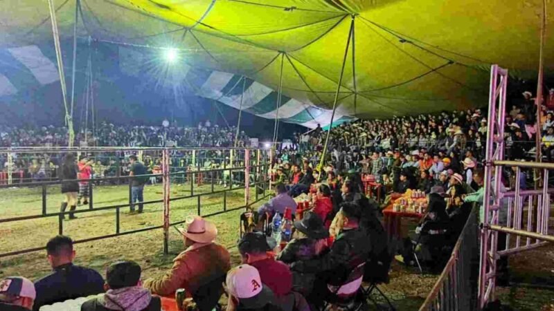 SALDO BLANCO, EN FERIA DE CALCAHUALCO 2024