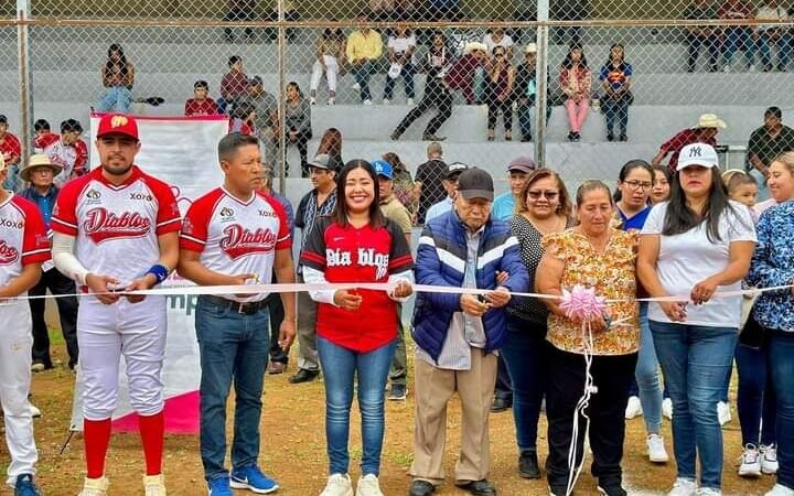 INAUGURAN MULTIDEPORTIVO EN TENAMPA