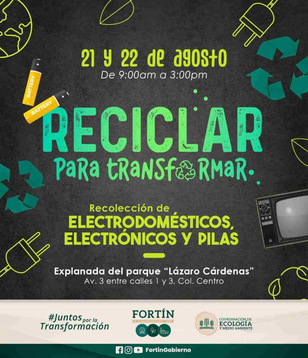 LANZAN CAMPAÑA “RECICLAR PARA TRANSFORMAR”