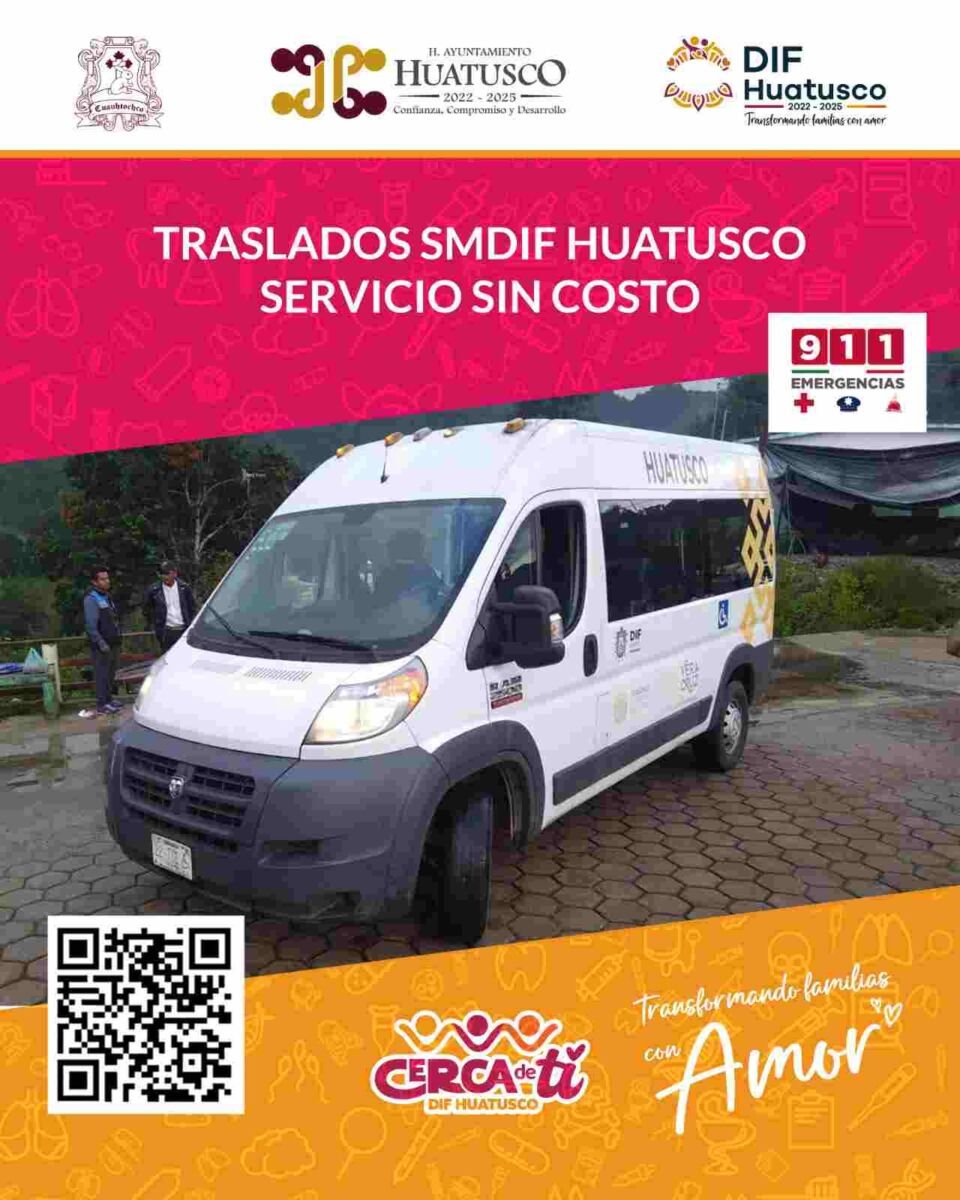 SERVICIOS DE AMBULANCIA SON GRATUITOS; AYUNTAMIENTO DE HUATUSCO