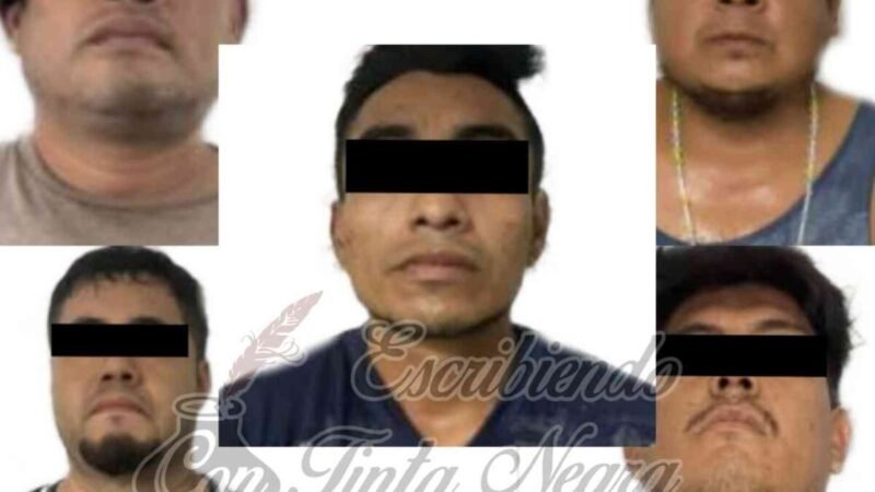 BALACERA EN CATEMACO; DETIENEN A 5