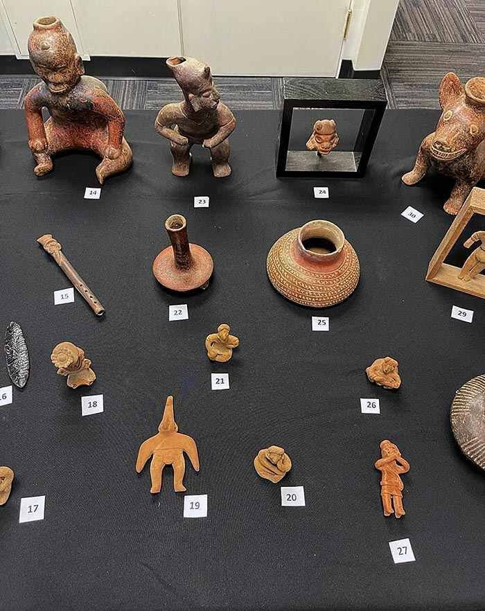 MÉXICO RECUPERA 279 BIENES CULTURALES EN POSESIÓN DE PARTICULARES EN 6 PAÍSES