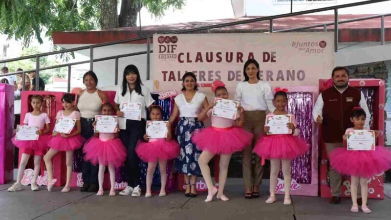 CLAUSURAN TALLERES DE VERANO EN FORTÍN