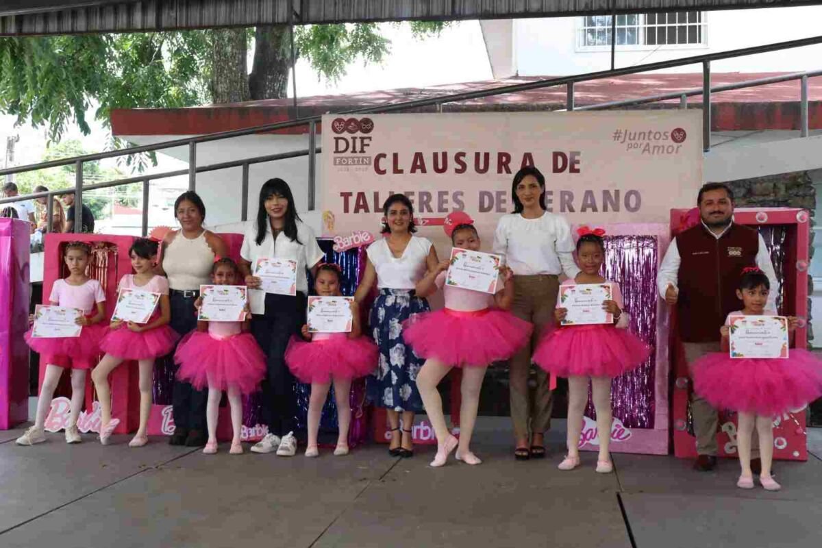 CLAUSURAN TALLERES DE VERANO EN FORTÍN