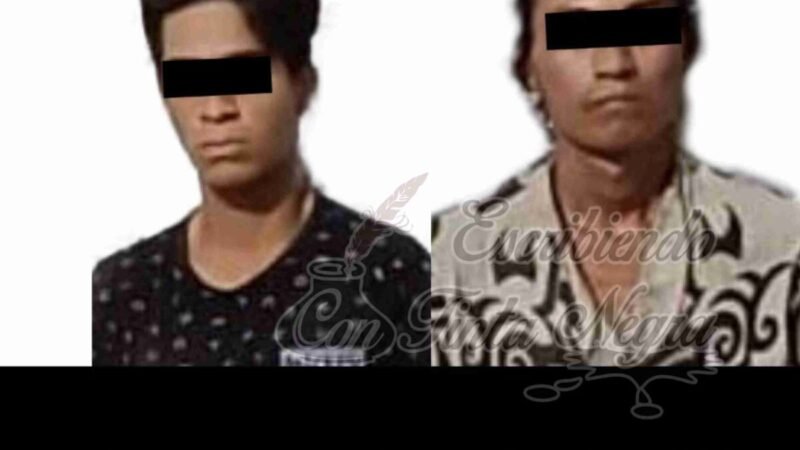 DETIENEN A DOS CON DROGA