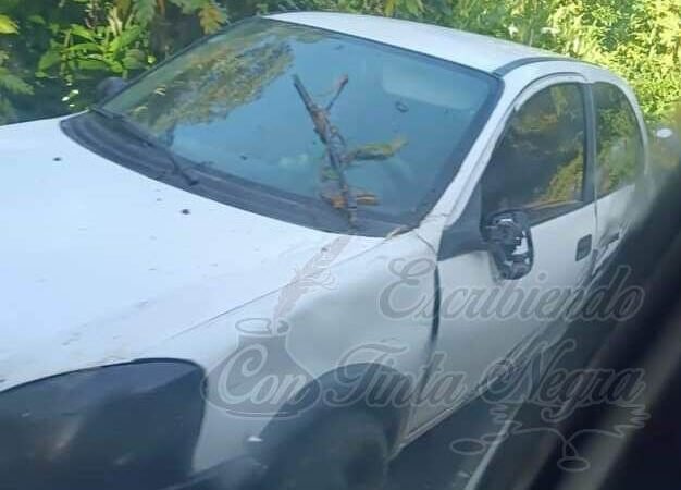 SE ESTRELLA MOTOCICLISTA CONTRA CHEVY