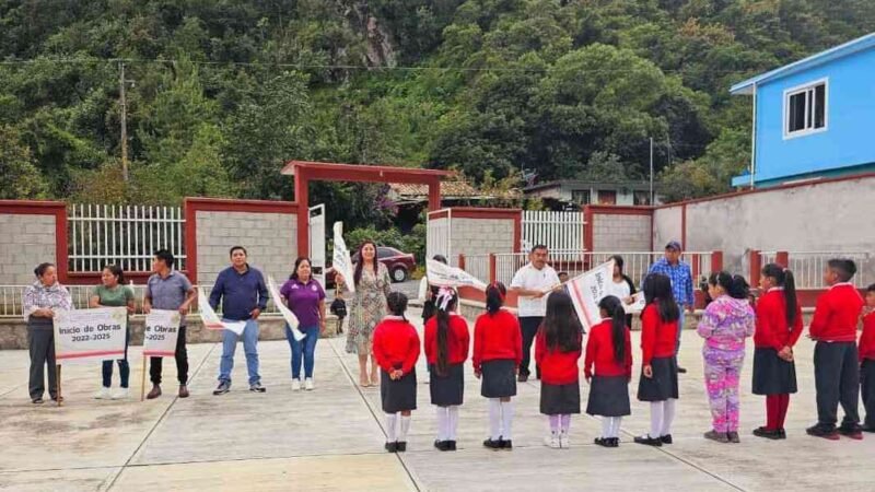 CONSTRUIRÁN TECHADO EN PRIMARIA DE MAQUILIXHUATLA