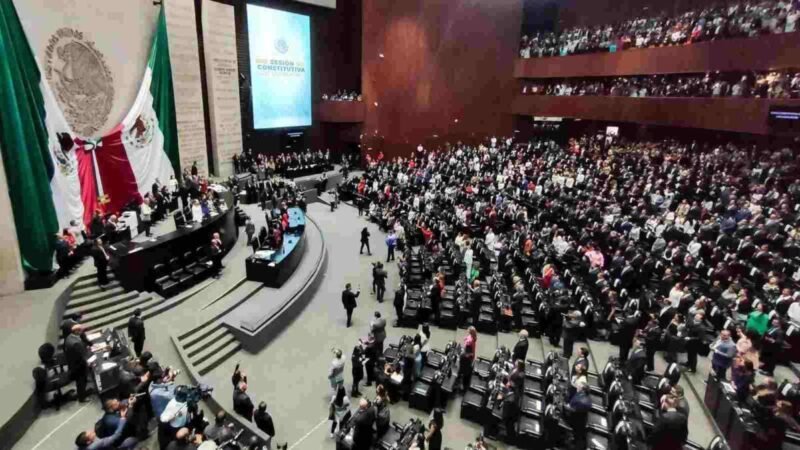 MAÑANA LA CÁMARA DE DIPUTADOS VOTARÁ LA REFORMA JUDICIAL