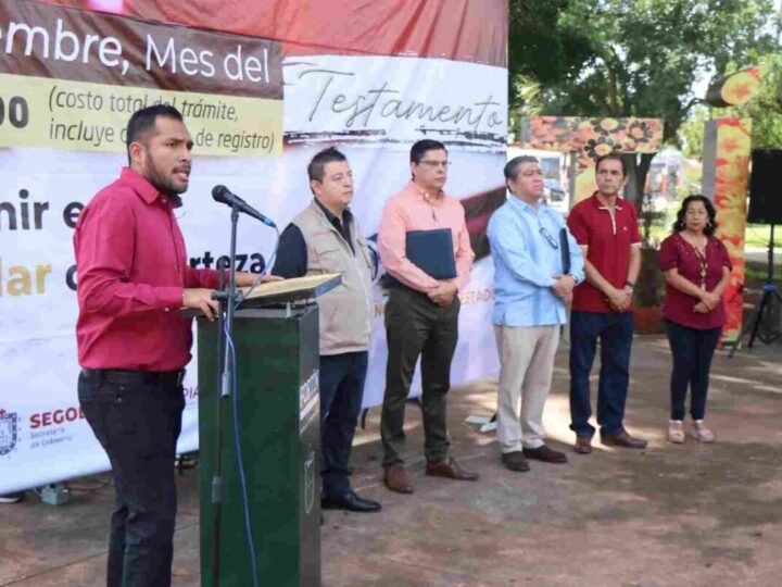 PROMUEVEN AUTORIDADES Y NOTARIOS CAMPAÑA SEPTIEMBRE MES DEL TESTAMENTO