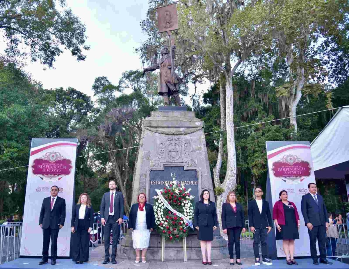 REALIZA CONGRESO GUARDIA DE HONOR ANTE EL MONUMENTO AL PADRE DE LA PATRIA