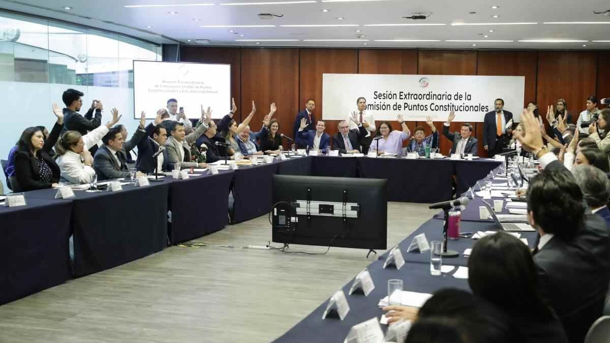 SENADO APRUEBA EN COMISIONES MINUTA DE REFORMA JUDICIAL