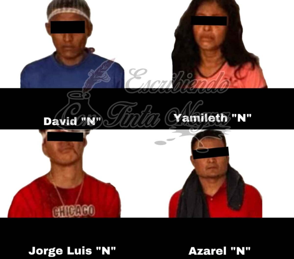 ATRAPAN A CUATRO CON ARMAS Y DROGA