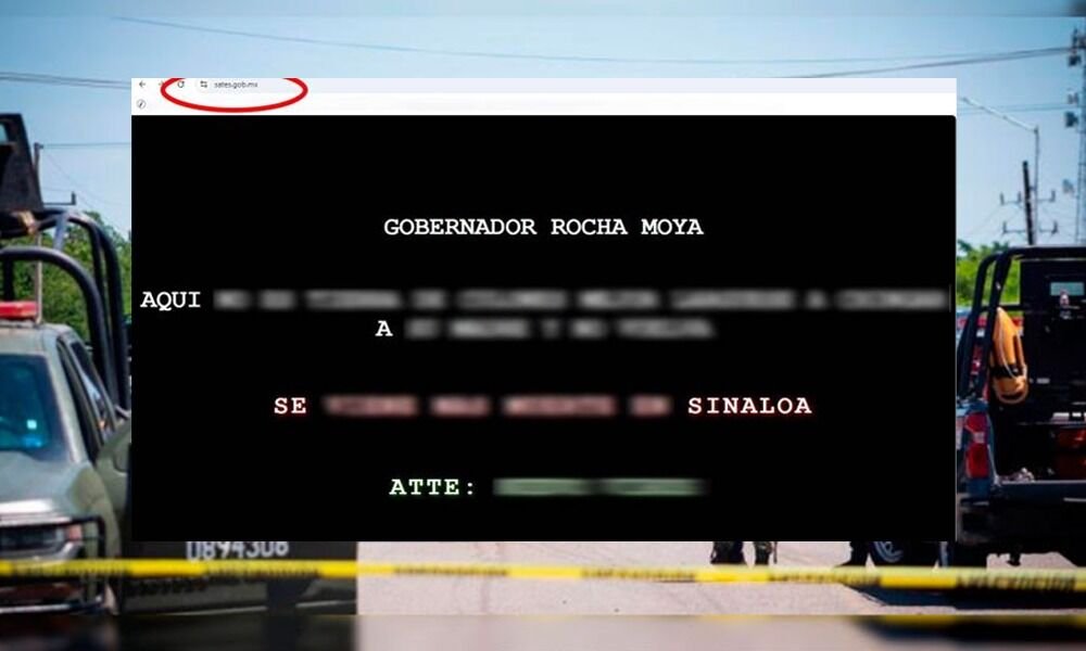 HACKEAN PÁGINAS DEL GOBIERNO DE SINALOA