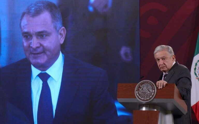LÓPEZ OBRADOR RETA A GARCÍA LUNA A PRESENTAR PRUEBAS SOBRE SU SUPUESTO NEXO CON EL NARCO