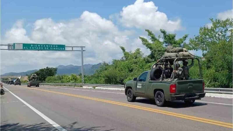 CULIACÁN SIGUE BAJO FUEGO; ENVÍAN A 600 SOLDADOS PARA COMBATIR VIOLENCIA