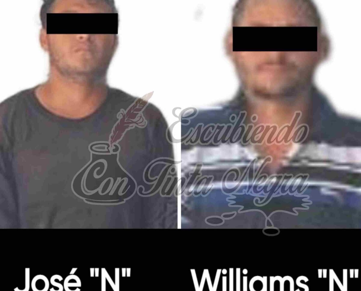 CAPTURAN A DOS CON ESTUPEFACIENTES