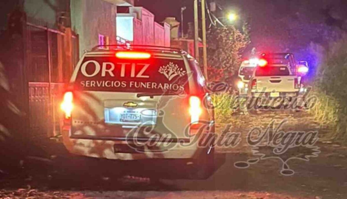 LO EJECUTAN AFUERA DE SU CASA