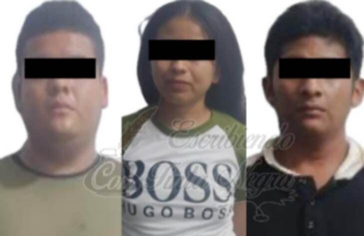 CAPTURAN A TRES CON ESTUPEFACIENTES Y ARMA DE FUEGO
