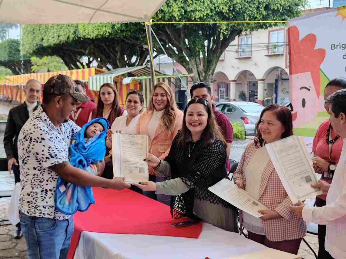 CELEBRAN BRIGADA DE REGISTROS DE NACIMIENTOS