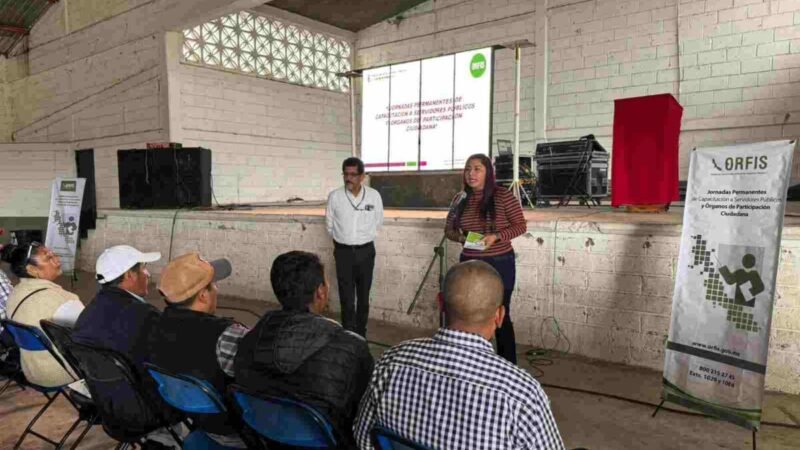 CAPACITA ORFIS A AYUNTAMIENTO DE CALCAHUALCO