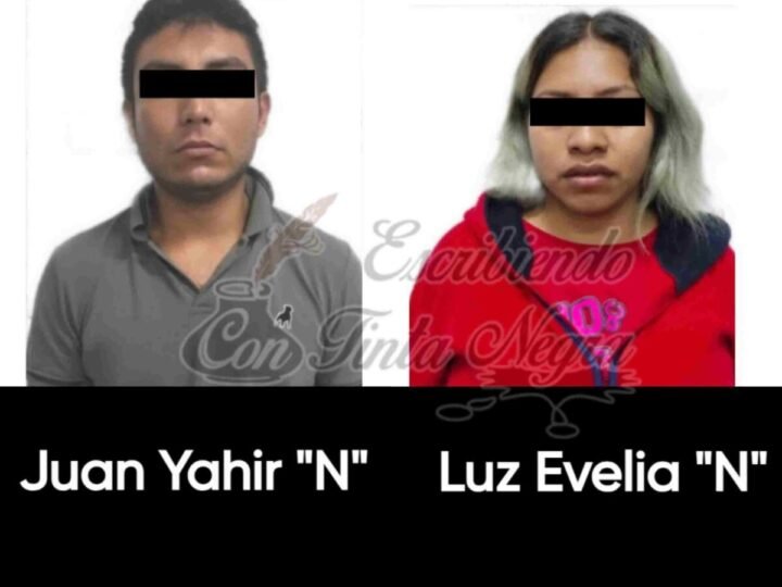 DETIENEN A PAREJA CON CRISTAL