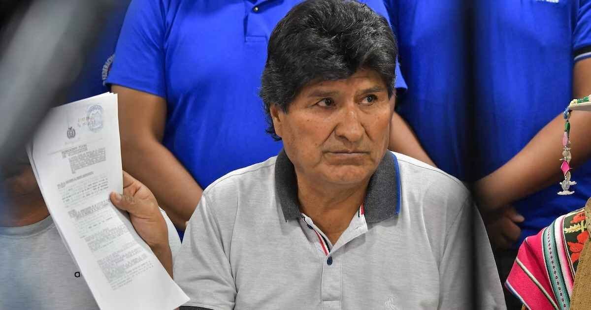 ANUNCIAN ORDEN DE APREHENSIÓN CONTRA EVO MORALES