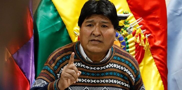 EVO MORALES AMENAZA CON BLOQUEAR BOLIVIA SI LA FISCALÍA LO CAPTURA