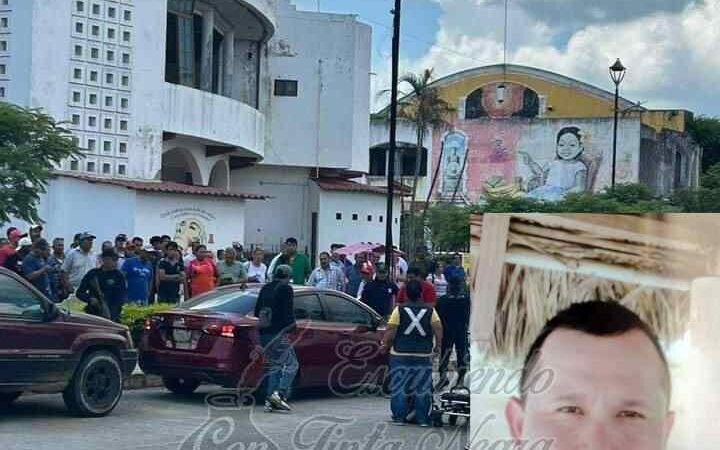 EJECUTAN A EXPOLICÍA FRENTE A SU HIJA